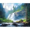 Painting By Number Mountain Stream With Frame Paint By Number Crafts Landscape For Adults Home Decor