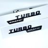 SRGK3 2017 Silver Black Letters A35 Turbo 4matic Emblem for Benz Car Fender Trunk Rear W176 W177 Logo Sticker