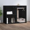 VidaXL Wardrobe Black 80x40x65 Cm Engineered Wood 808847