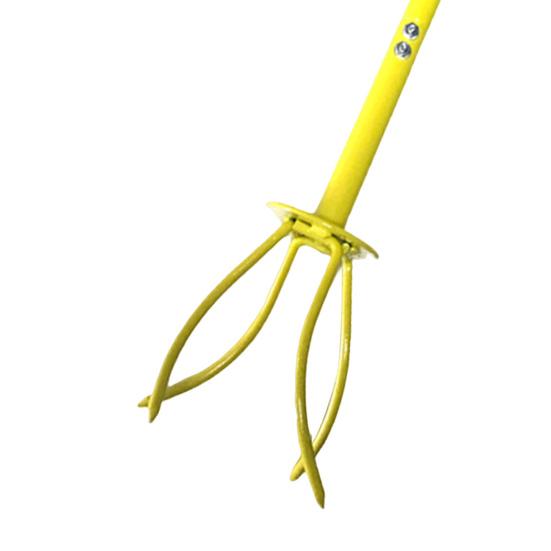 Простой в сборке ручной захват почвы с длинной ручкой, практичный садовый коготь-культиватор, инструмент для посадки