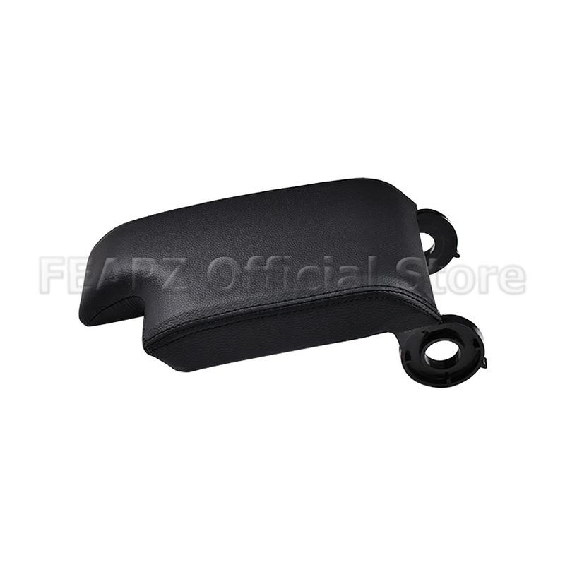For BMW 3 Series E46 1998-2006 Car Center Console Storage Box Lid Cap LHD PU Leather Armrest Cover 51168218307 Car Accessories