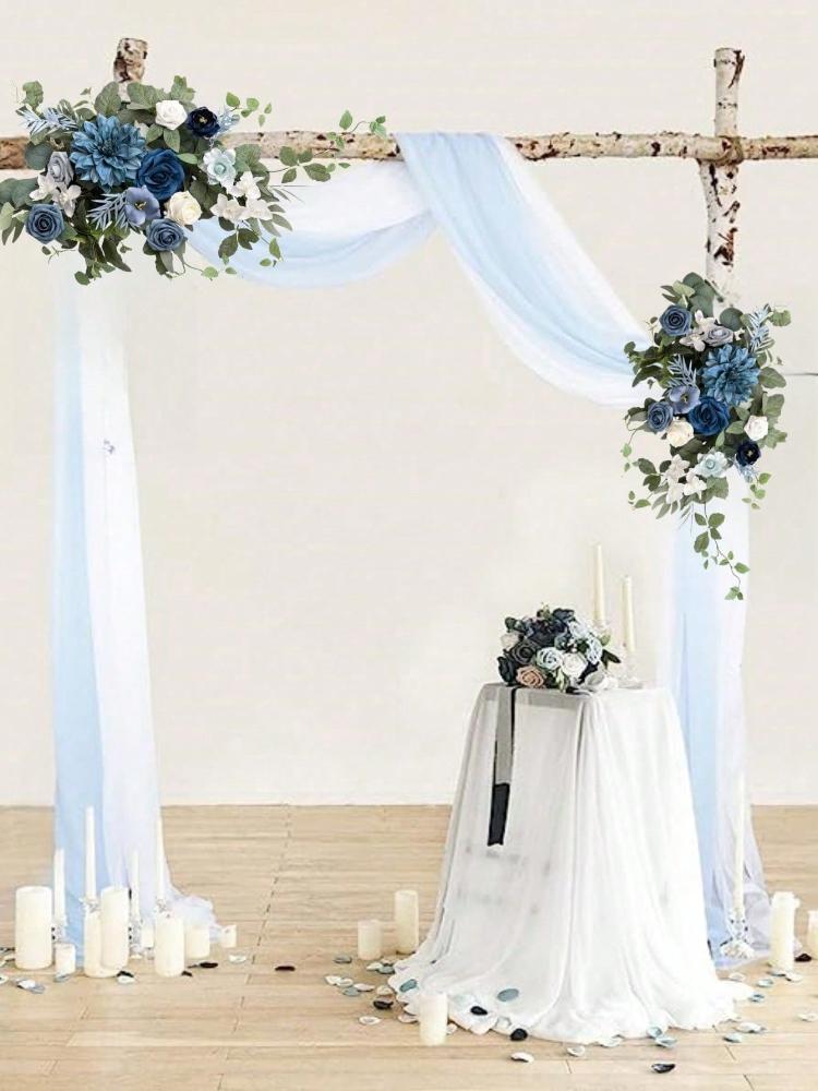 Приветственный знак, свадебный цветочный гирлянда, искусственные цветы, фон, гирлянда для церемонии, приемной двери, настенный мольберт, украшение для дома, прихожая, декор стола