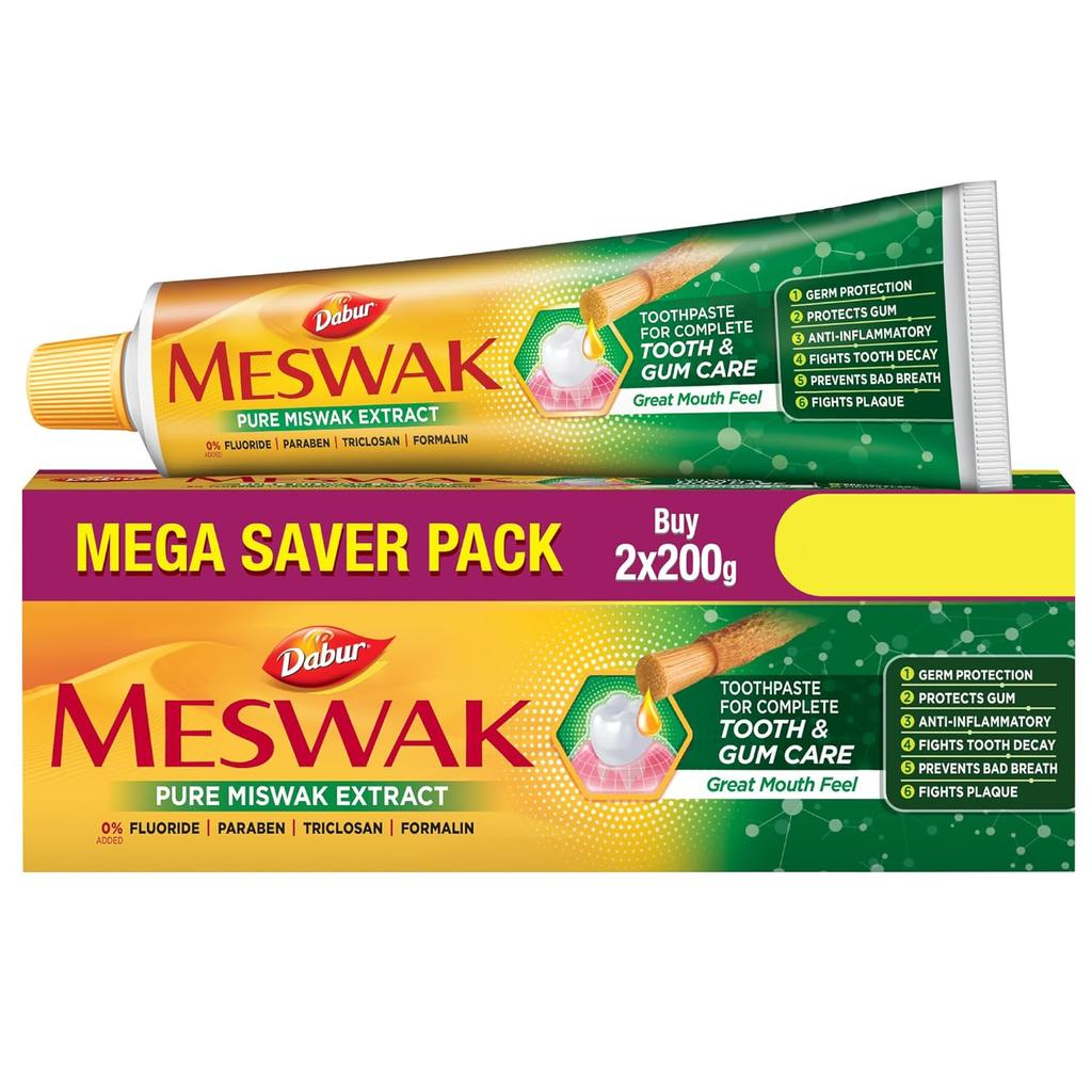 Dabur Meswak Complete Oral Care Toothpaste - (200g X 2)