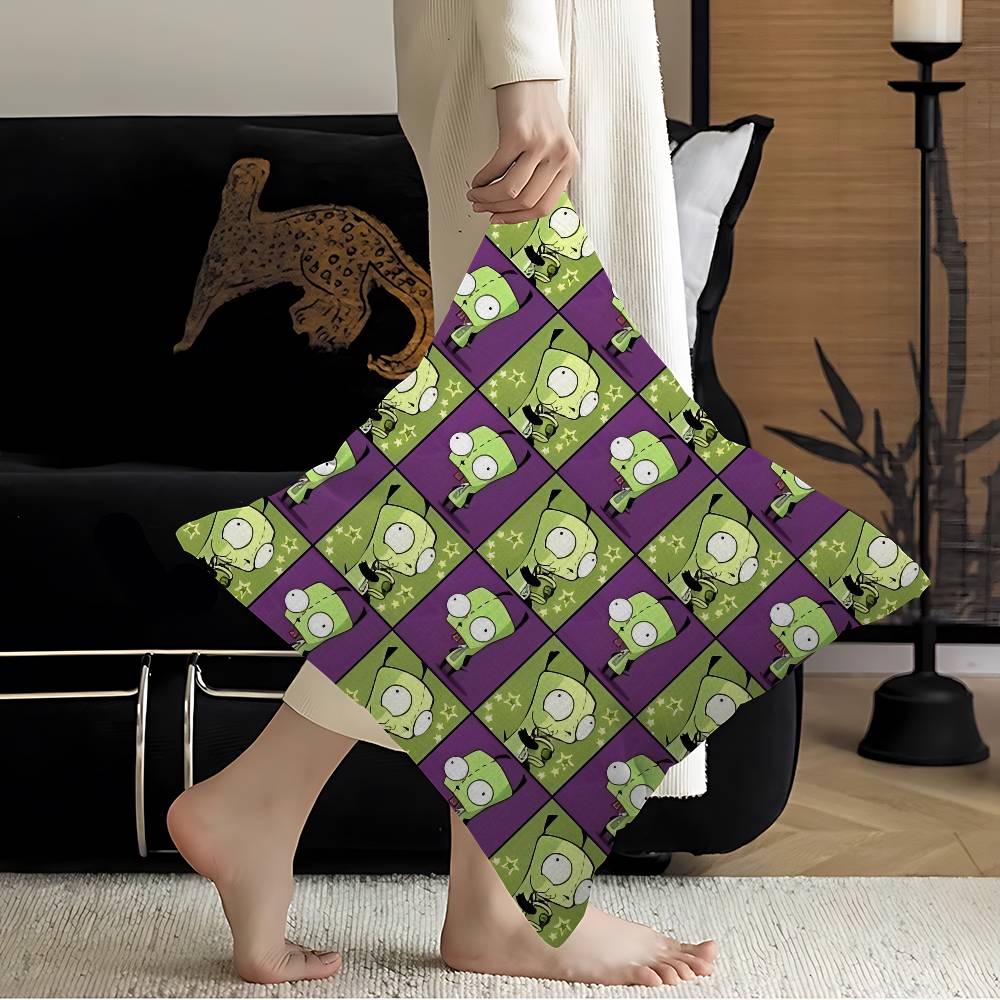 IInvader ZZim Cartoon Pillow Anime Pillow Sofa Bed Head Pillow Cover Cushion Cover 45x45 Cm Fashion