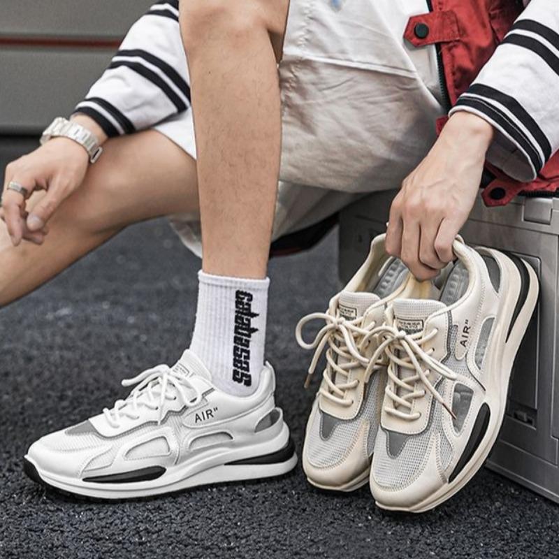 Тренд Мужские Популярные Сандалии Лето Полые Дышащие Лоскутные Пляжные Повседневные Туфли Роскошные Мужские Кроссовки Обувь для Ходьбы De Hombre