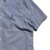 Polo Ralph Lauren Ss24 Поло с вышивкой Small Pony и полосатым принтом Мужские рубашки Темно-синий 710802569-002