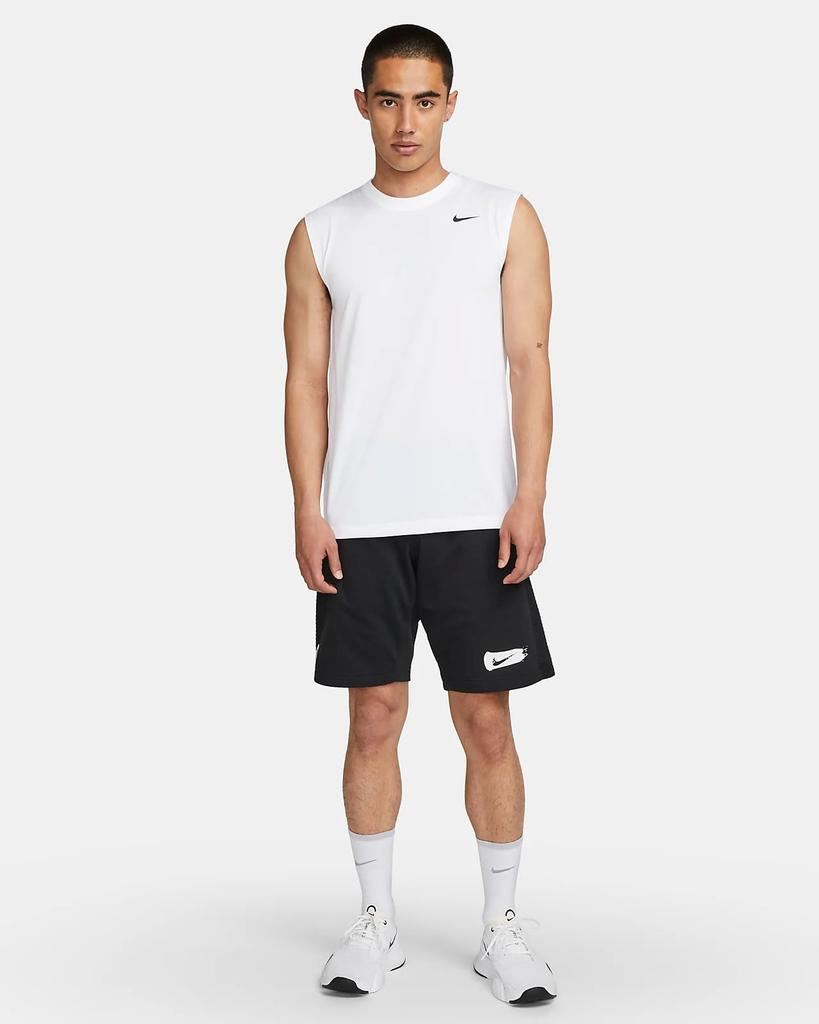 Nike Футболка без рукавов Legend DX0992 L Dri-FIT Белый/Черный