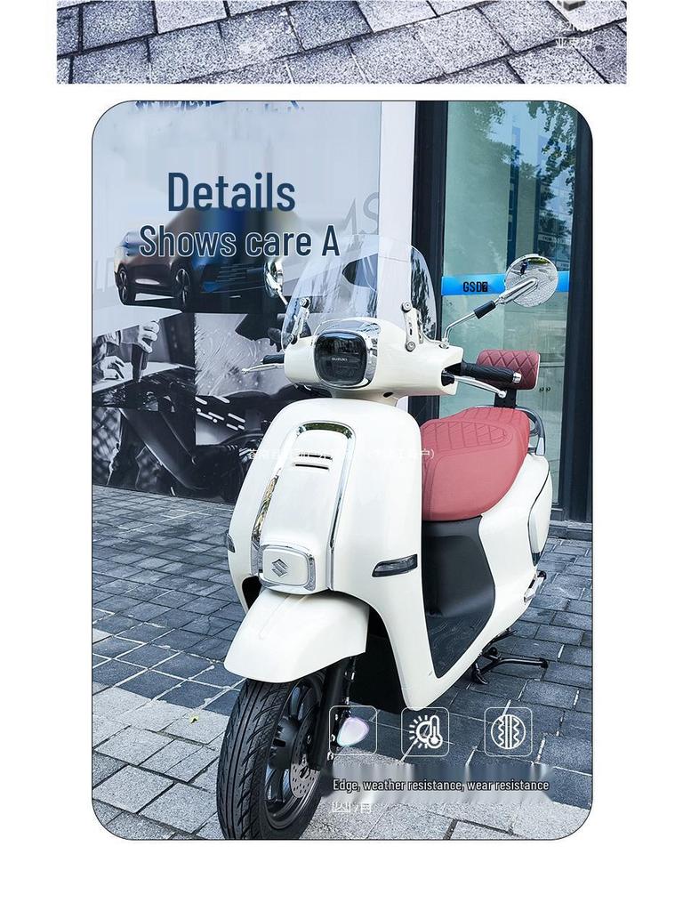 Tianfei Shi Windshield Accessory for Suzuki US125 Scooter Motorcycle