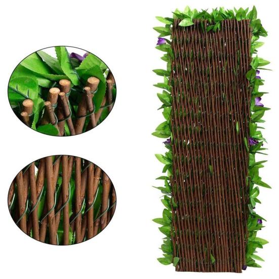 Расширяющиеся панели для садовых цветов, искусственные растения, реалистичные, яркие цвета, устойчивые к ультрафиолетовому излучению