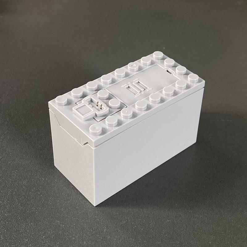 Совместимый с Lego набор моторов M-размера: Механические строительные блоки, Технологические аксессуары, Пульт управления, Батарейный блок на 5 батареек