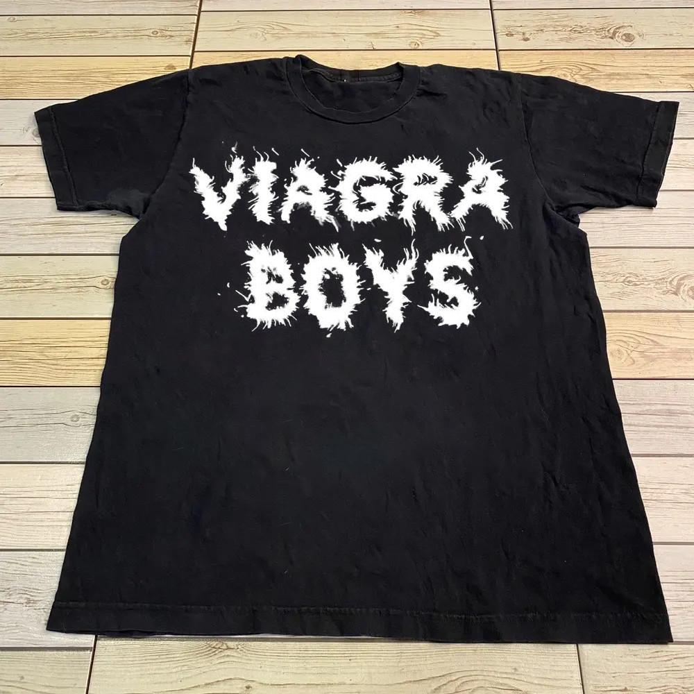 Винтажная футболка с логотипом группы Viagra Boys, унисекс, для концерта, размеры от S до 5XL, AR382, унисекс