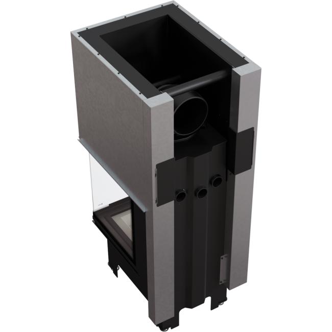 Умный стальной камин KRATKI NBC 500/500 8 кВт Ø 200 Подъемный MSK