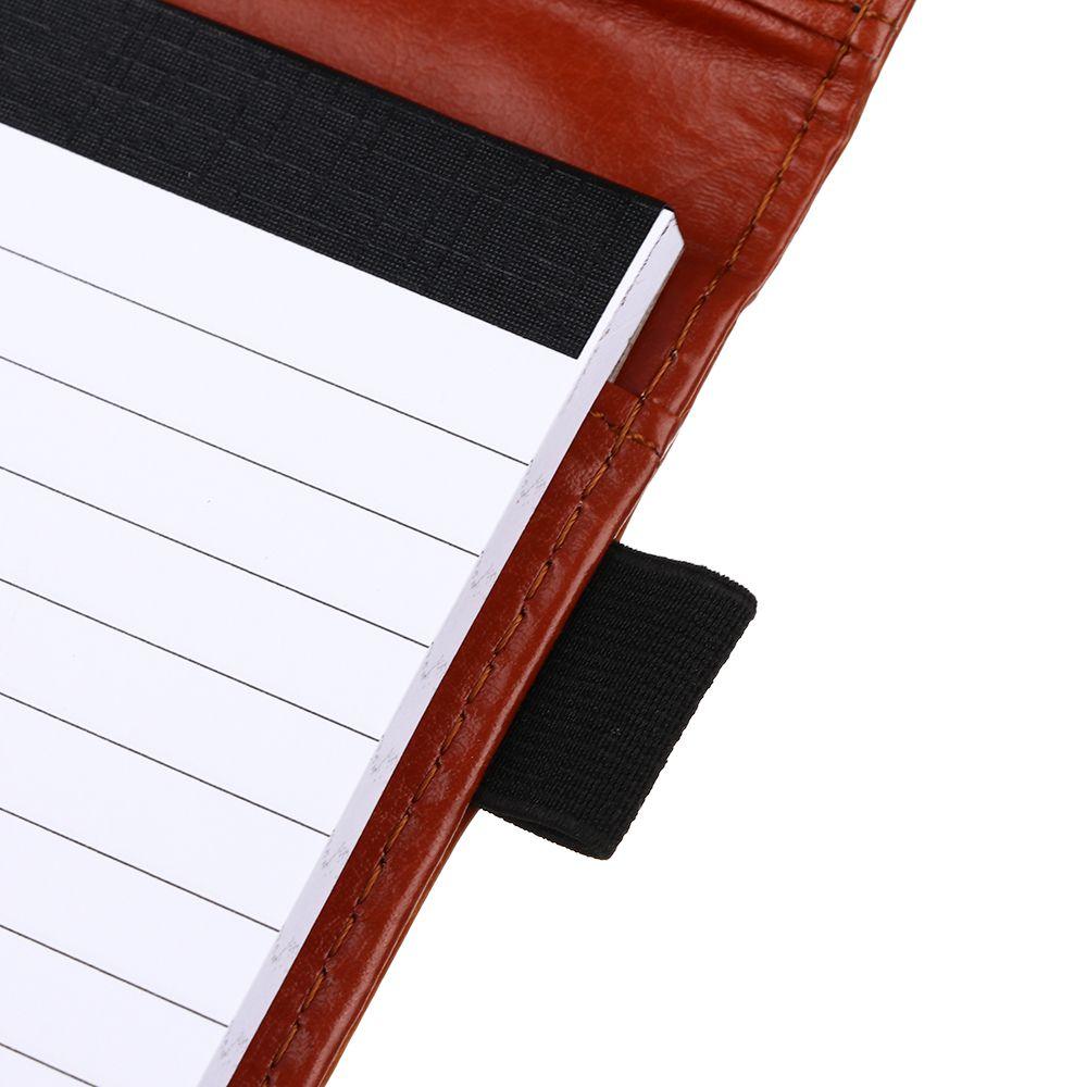 Leather Planner A7 Work Notepad Memos Note Book Refills Mini Pocket Notebook