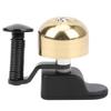 Small Mountain Bike Curved Handle Clip Bell Clear Noticeable Sound Bicycle Brass BellsGold