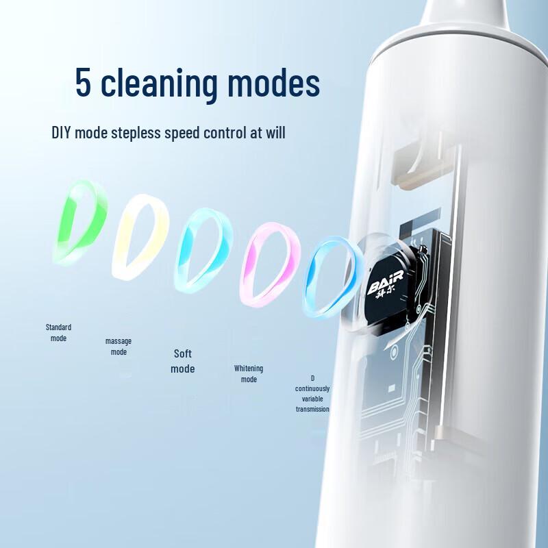 Byer X6 Sonic Electric Toothbrush for Adults