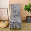 Stretch Spandex Dining Chair Cover Protectors Super Fit Banquet Chair Seat Slipcovers for El and Wedding Ceremony Chair Skirt