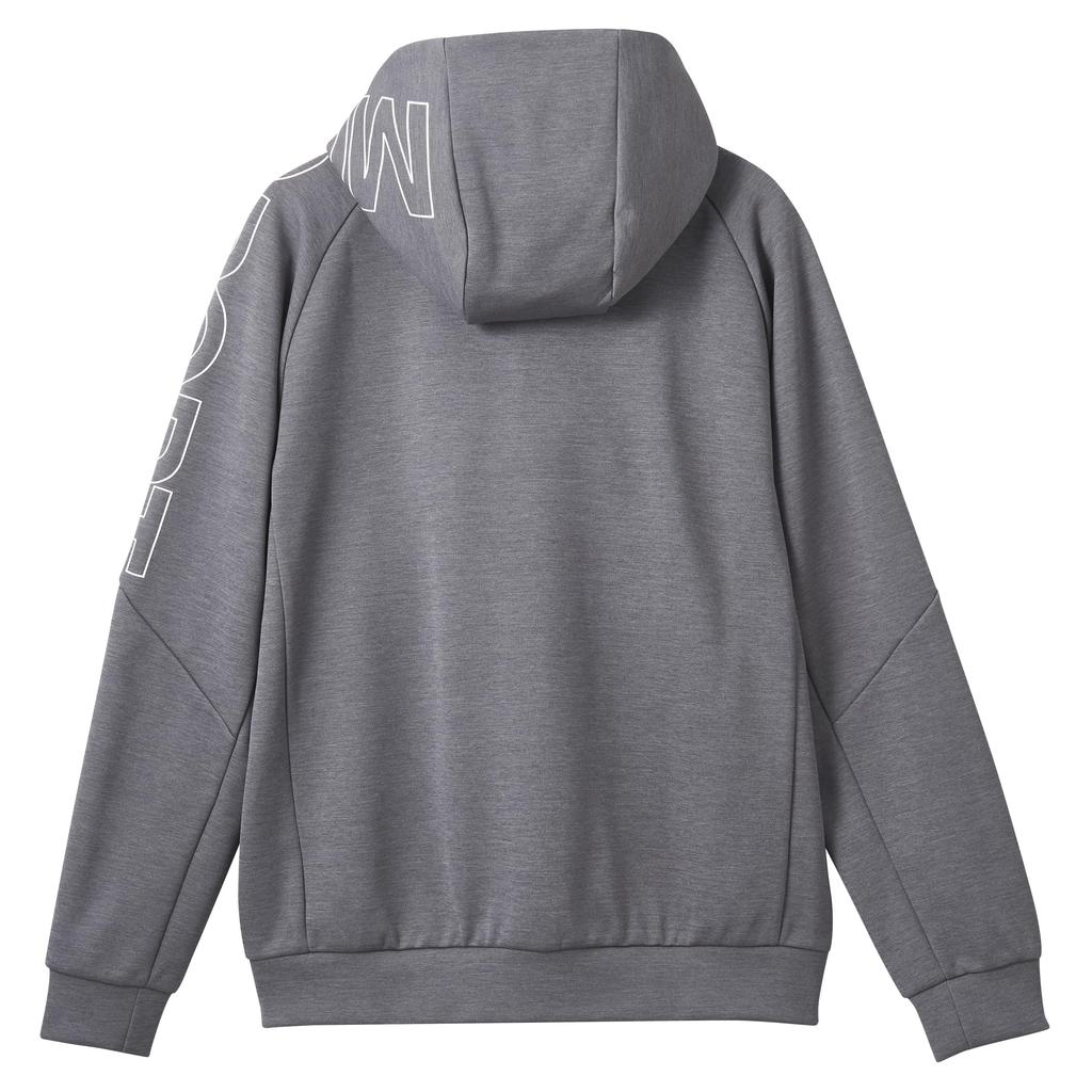 Толстовка Descente с застежкой-молнией SHIELD Allover Pattern MVSP ветрозащитная, сохраняющая тепло, эластичная, впитывающая пот, для тренировок 3 л [Move Sports] (и то и другое