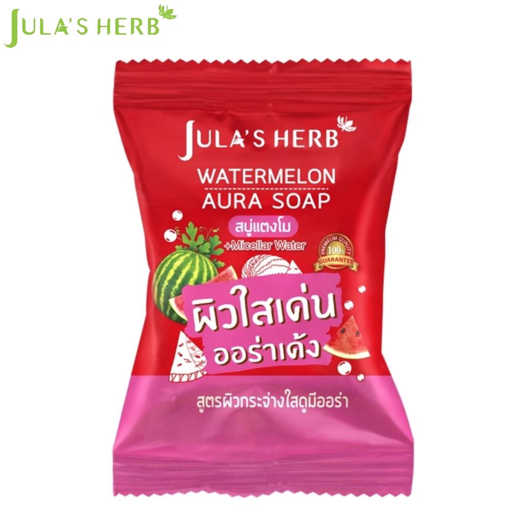 Jula's Herb Мыло Арбуз Аура 60 г х 4 шт - тайское