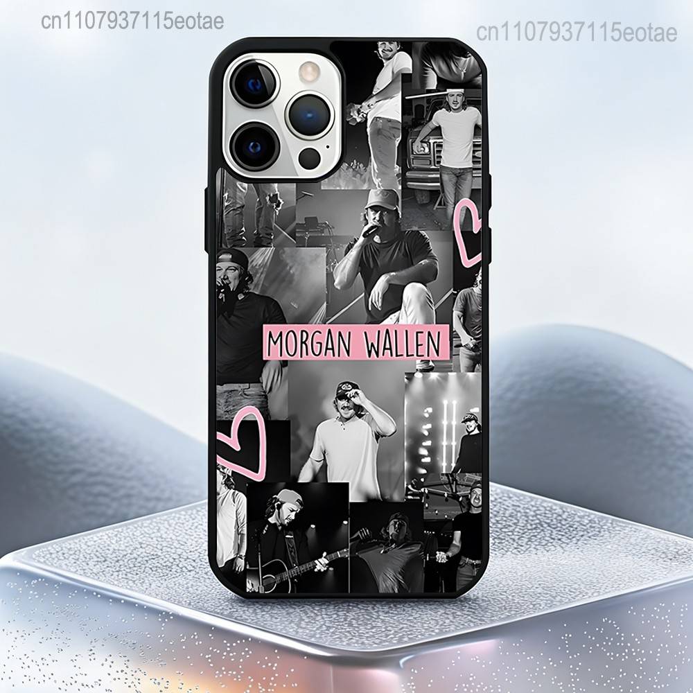 M-Morgan певец W-Wallen MW Магнитный чехол для телефона Для IPhone 14 16 17 13 12 11 15 Pro Max Plus Для Magsafe Беспроводная зарядка Чехол