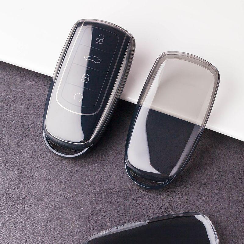 Car Key Case Cover Shell For Jaecoo J7 6 J8 for Chery Tiggo 7 4 8 pro for Omoda 5 9 C5 C9 for EBRO S800 S700 Key Chain TPU