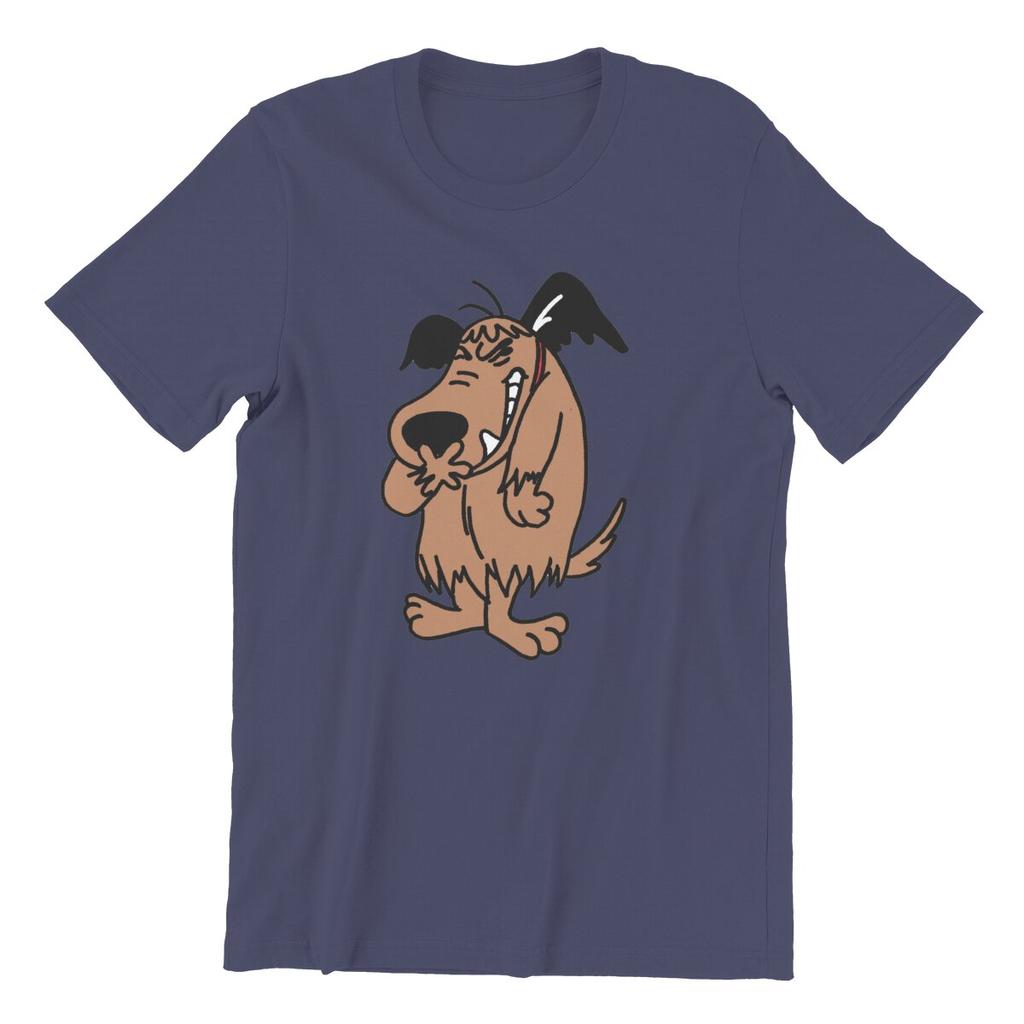 Leisure Muttley Mutley Cartoon Laughing Laugh Dog T-Shirts Men O Neck Cotton T Shirts  Short Sleeve Tee Shirt 6XL Tops