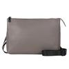 Sacoche Shoulder Bag for Genuine Grey [Mura] Men, Leather, Anti-skimming, Slim,