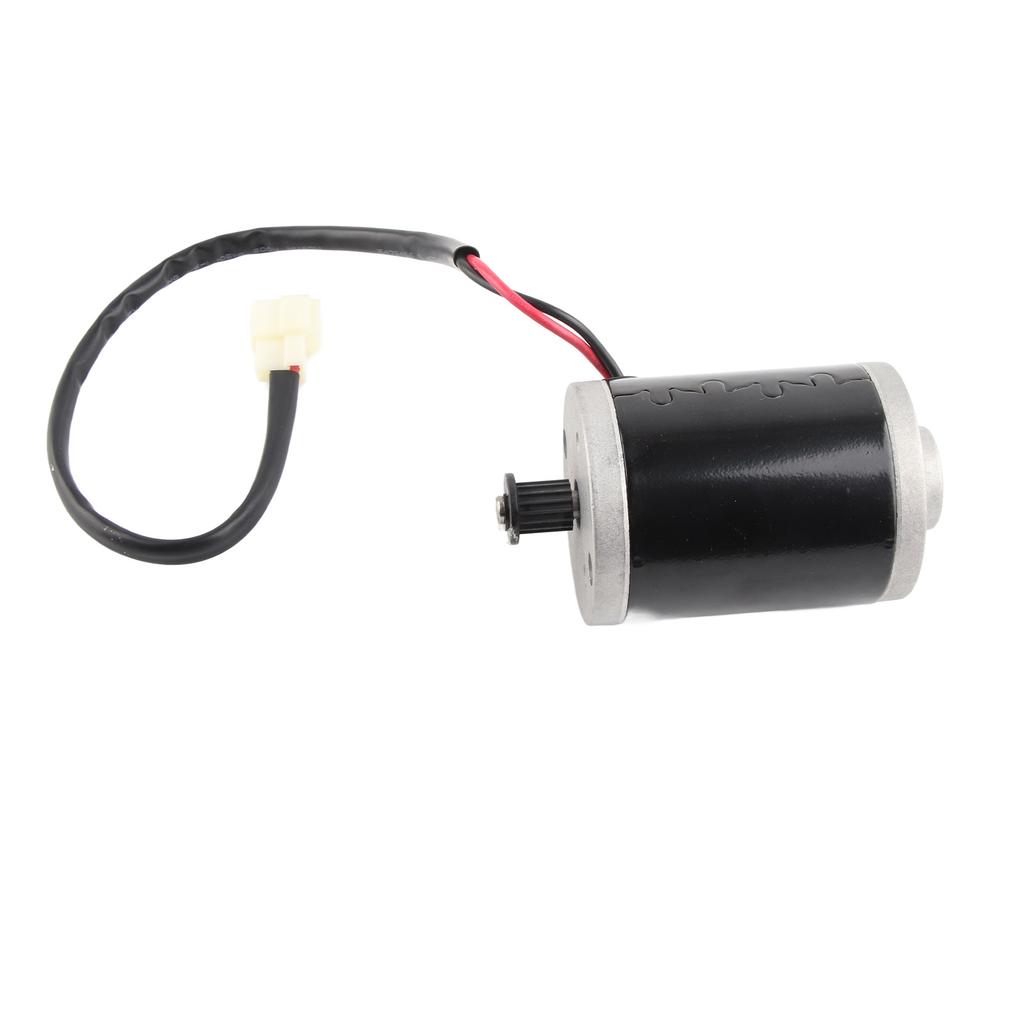 Electric Bike Motor DC 24V 120W Aluminium Alloy Low Noise Pure Copper Coil Brushed Electric Motor