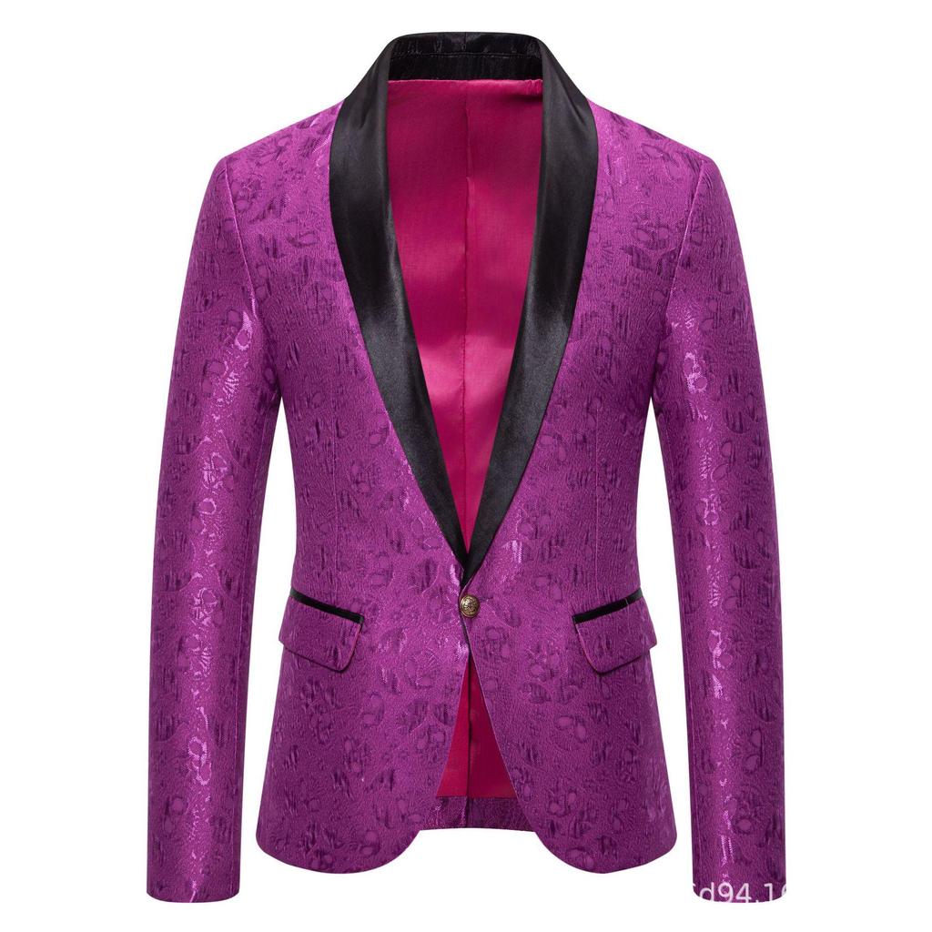 Европейские мужские повседневные и деловые костюмы: Варианты шафера и ведущего из жаккарда.