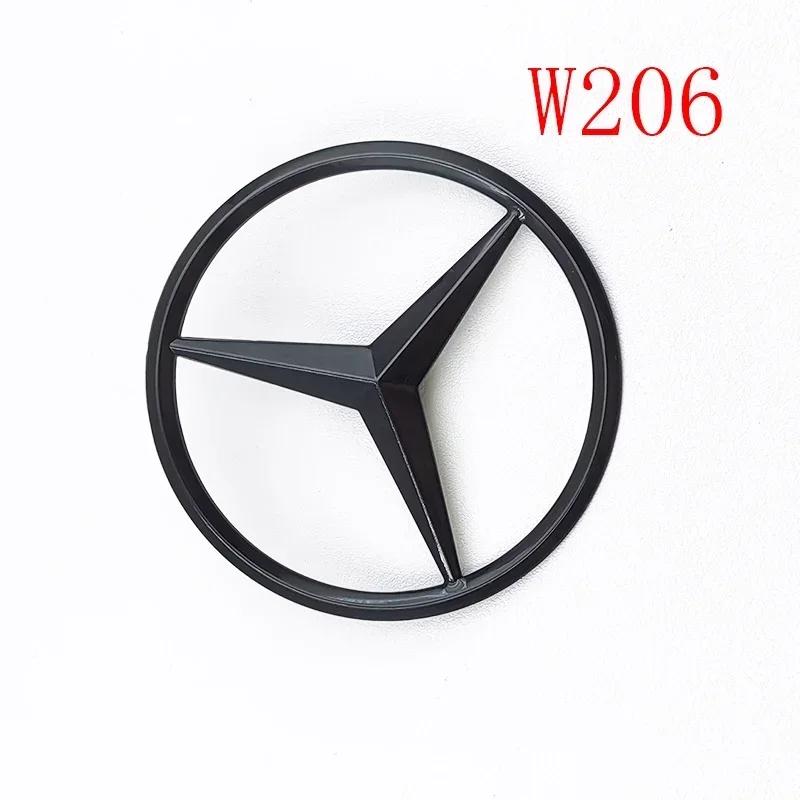 SUG2 3D ABS Glossy Black Logo C43 Embelm Letters BITURBO 4MATIC Badge AMG Sticker For Mercedes Benz C43 W205 W206 AMG Accessories