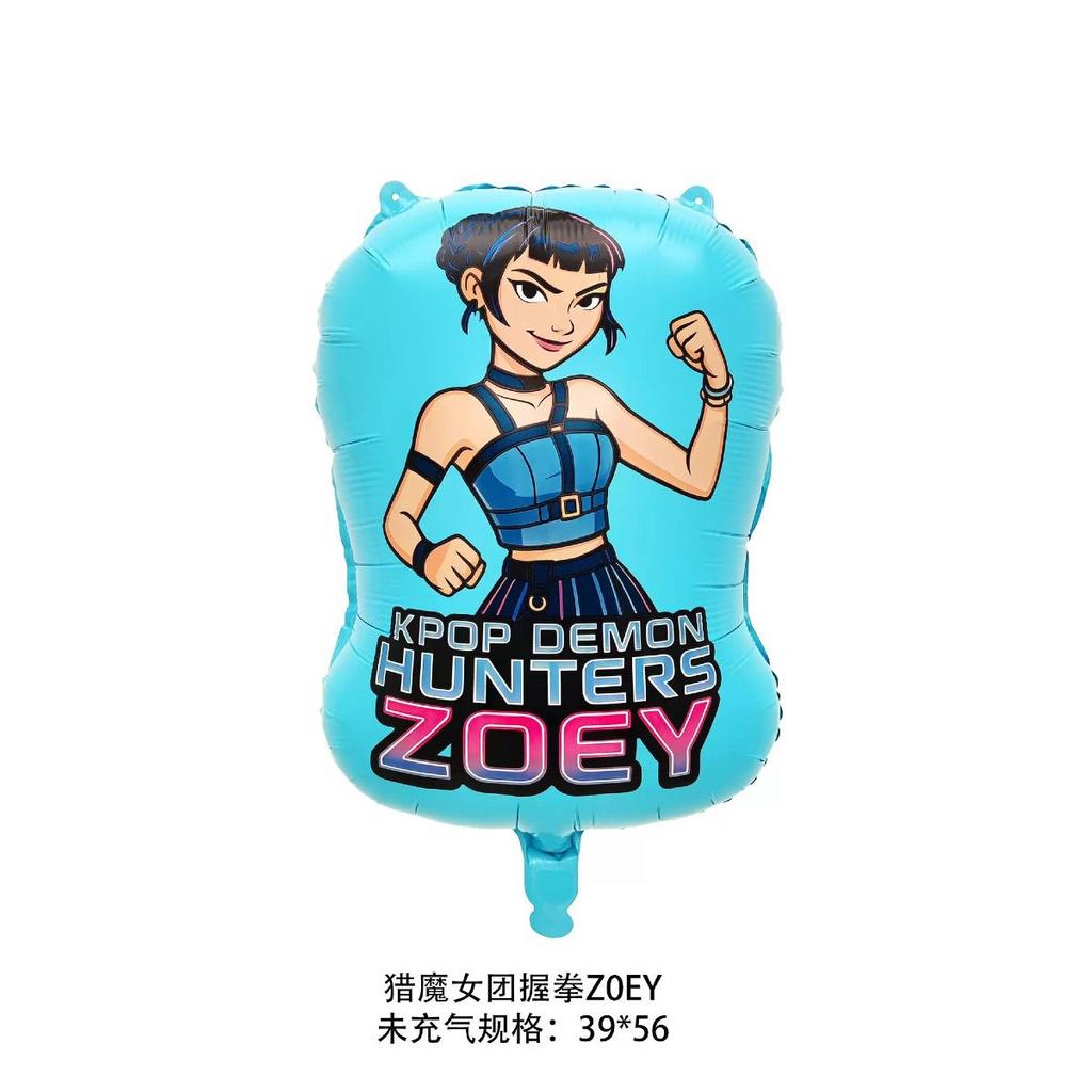KPOP Демоноборцы Тематический Воздушный Шар Декор для Дня Рождения