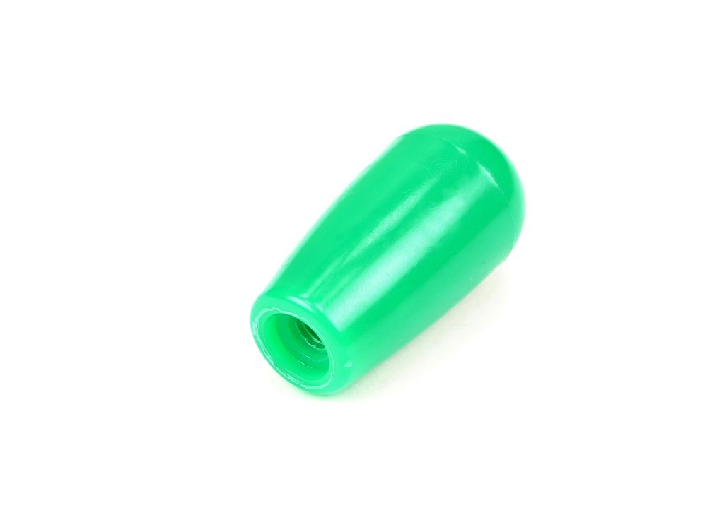 Knob with green thread M6, length 52mm
