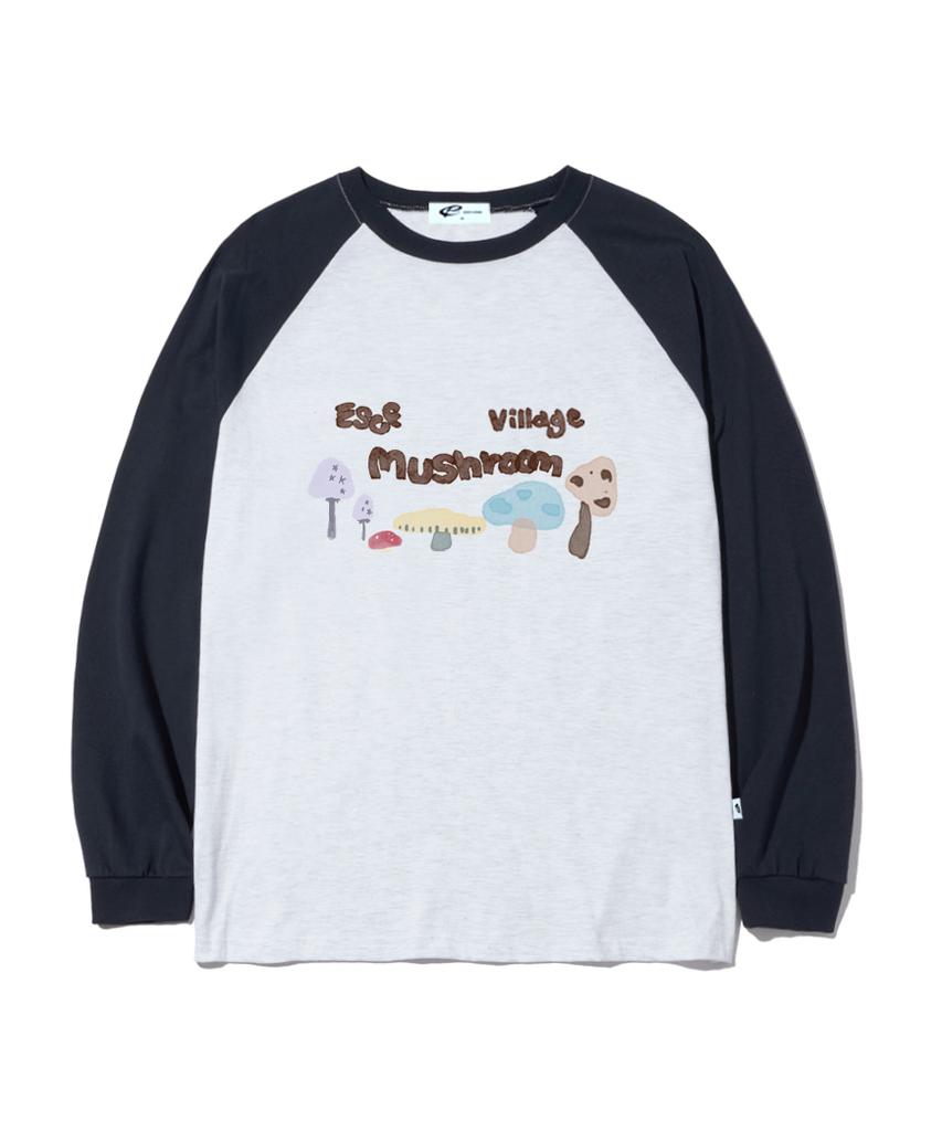 ESCAPEFROM Mushroom Village Print Long Sleeve [3 Colors]