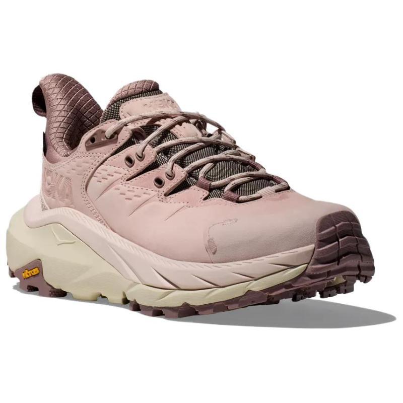 HOKA One One Kaha 2 Нескользящие Износостойкие Низкие Походные Ботинки/Треккинговые Ботинки Женские Розовые Кроссовки 1123191-CMCP