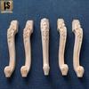 European & American Style Solid Wood Carved Table & Sofa Legs - Exquisite Decorative Long Wooden Legs