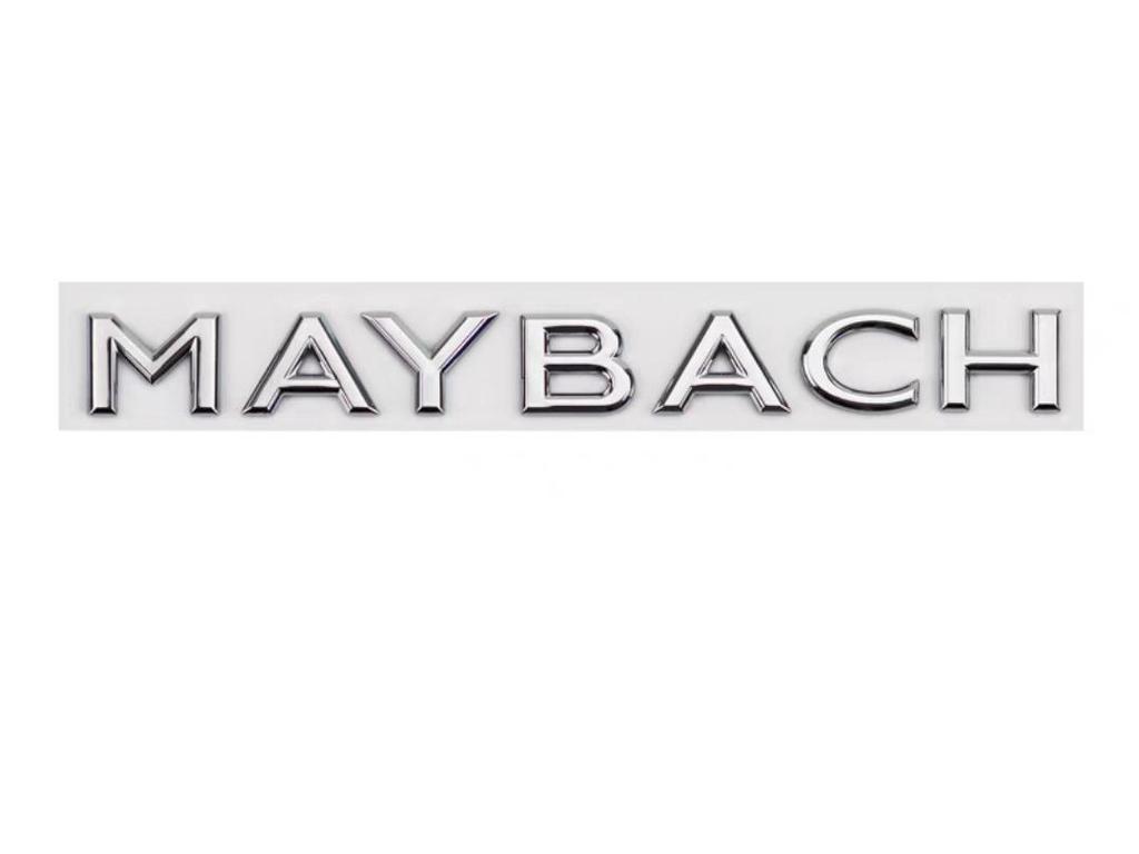 Буквенная эмблема автомобиля Mercedes-Maybach для S480 S580 S680 GLS480 GLS600 V12