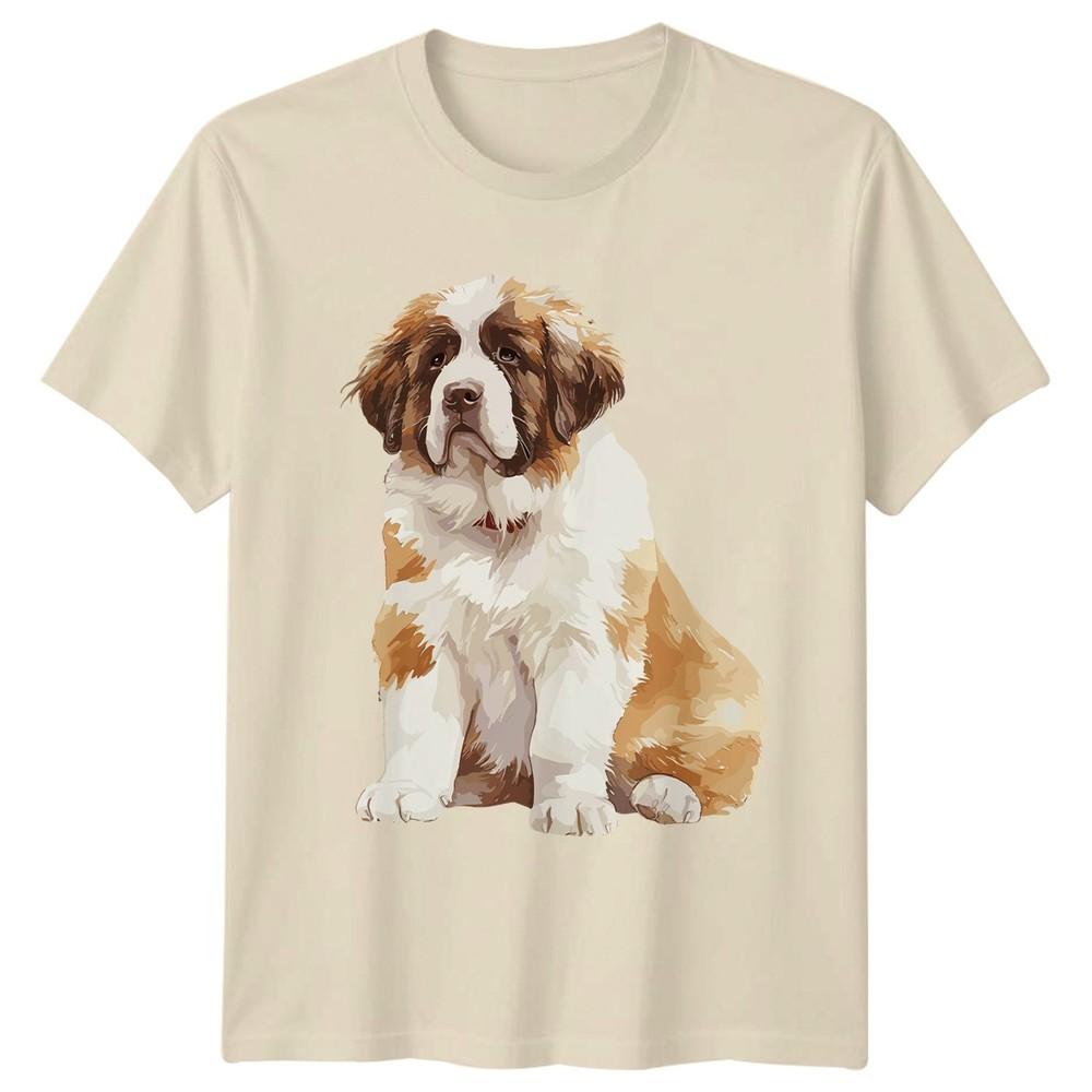 Saint Bernard Puppy TShirt Dog Breed Pet Lover