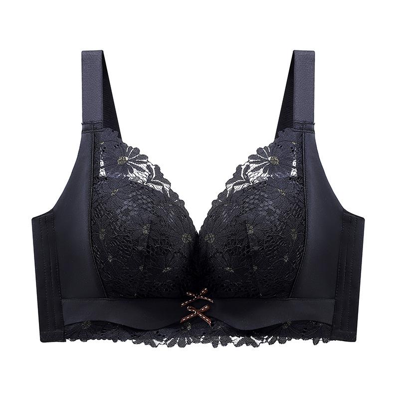 Нижнее белье для сбора, женское нестальное кольцо, удобный противопровисающий бюстгальтер, теплый на ощупь, регулируемый бюстгальтер