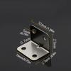 Furniture Fixing Connectors Code Angle Support Angle Bracket Reinforced Hardware Corner Bracket