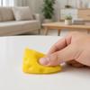 Shapeable Cheese Squeeze Toy, Anxiety Relief Triangle Cheese Sensory Toy, Slow Rising Cheese Cube Pinch Toy, Home Office Relaxation Tool