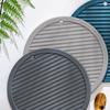 Silicone Trivet Heat Resistant Countertop Placemat Round Table Mat