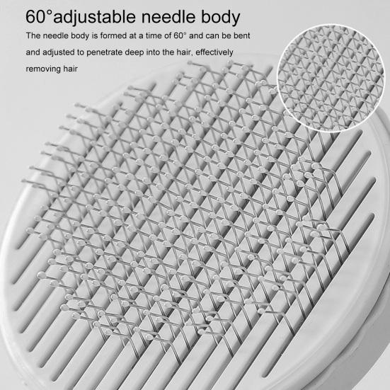 Щетка для ухода за кошками, самоочистка волос, ручной инструмент против завязывания, массажная расческа для тела домашних животных