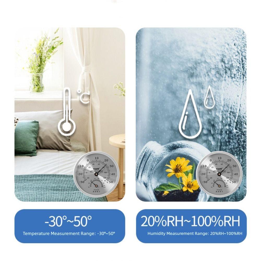 Водонепроницаемый беспроводной гигрометр с большими цифрами, измеритель влажности, настенный термометр, для сада, патио