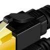 Сетевой кабель Cat 8, 40 Гбит/с, высокая скорость, 2000 МГц, двойное экранирование, 26 AWG, Ethernet-шнур Cat 8 для ноутбука, роутера