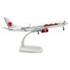 Модель самолета Boeing 737 Malindo Air, литая, 20 см