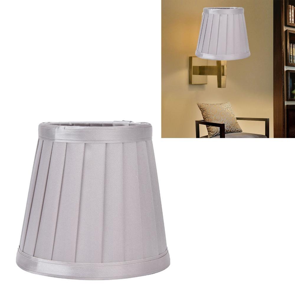 2PCS Clip On Design Table Lampshade Lightweight Modern Simple Lampshade  Chandelier