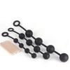 Anal Pearl Anal Beads with 4 Anal Anal For Adult Goods Ring, Balls, Plug, Silicone, Plug, Men, Women, (L-49cm)