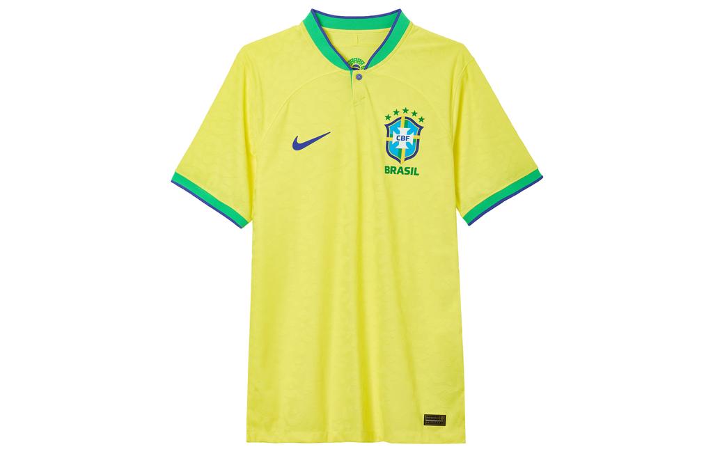 Nike Бразилия 2022/23 Стадионная домашняя футболка для футбола Dri FIT DN0618-740