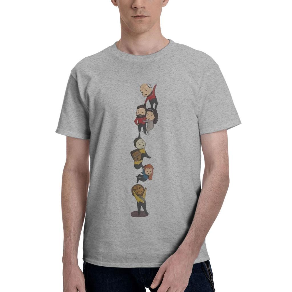 Chibi Stars Treks 100 Cotton Casual Breathable Confortable T Shirt Mens Designer Clothes Mens Gifts