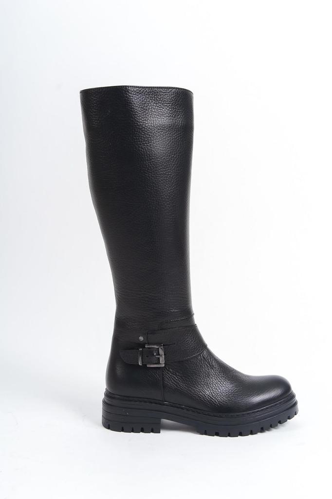 Женские современные стильные модные ботинки из натуральной кожи, черные короткие повседневные сапоги до колена из натуральной кожи