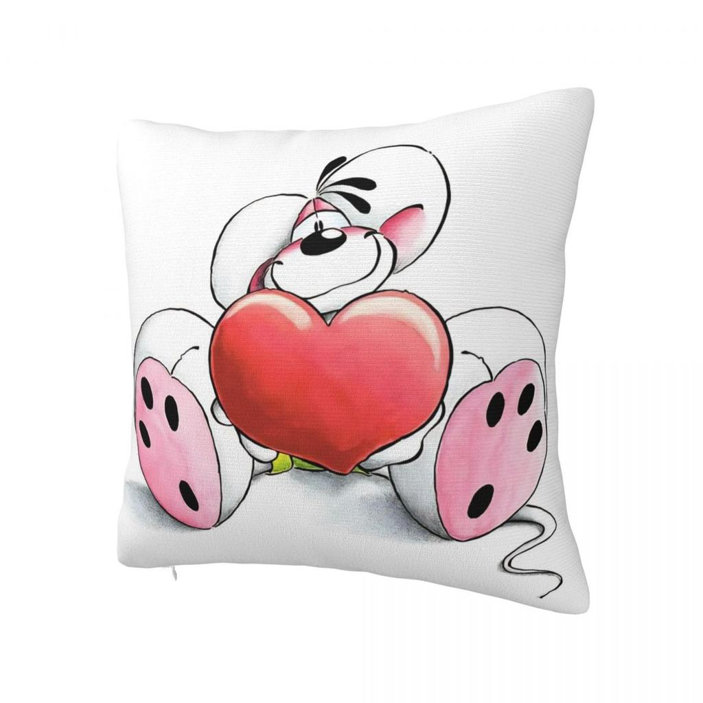 Pillow Cover Cartoon Diddl Diddlina Design Cushion Cover Vintage Pillow Case For Chair Sofa Home Decoration Pillowcases